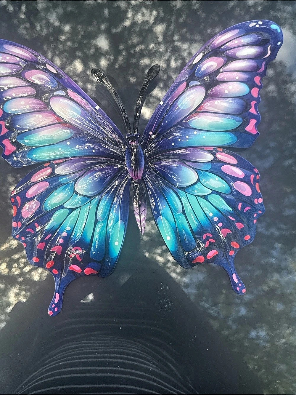 Blue & Purple Butterfly Wall Decor